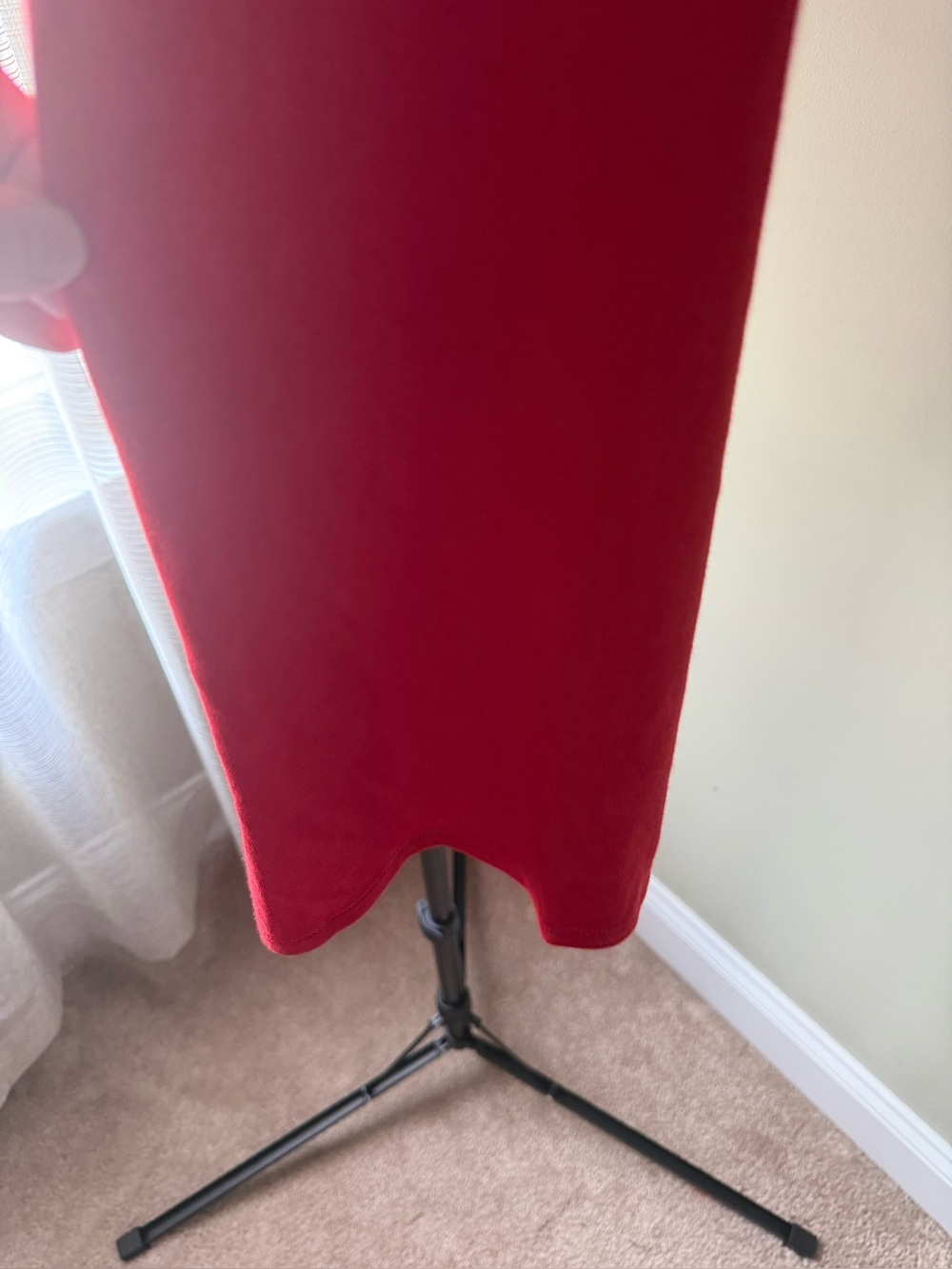 NWT GAP Red Long-Sleeve Boatneck Top SZ L - Picture 5 of 7